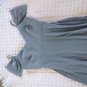 Birdy Grey Dusty Blue Bridesmaids dress, Size XL